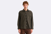 Camisa Edmmond Studios Crossword Shirt marron para hombre